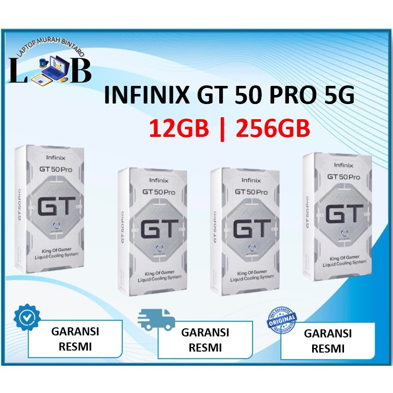 Handphone INFINIX GT 50 PRO 5G 12GB 256GB GARANSI REMSI