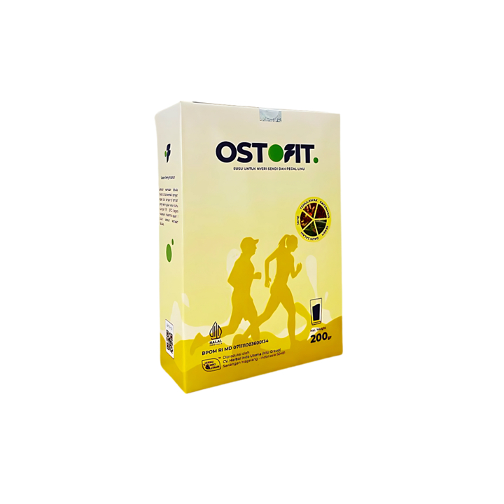 OSTOFIT - Susu Bernutrisi Pendukung Tulang dan Sendi 100% Alami - BPOM - 200gr