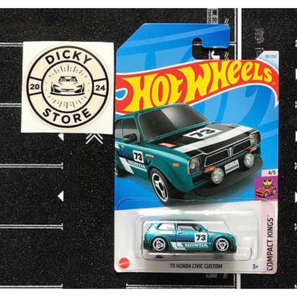 Hotwheels 73 HONDA CIVIC CUSTOM