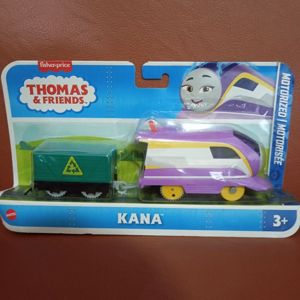 Fisher Price Motorized Thomas and Friends Kanna purple Motorize Jalan Mattel Original Thomas minis d