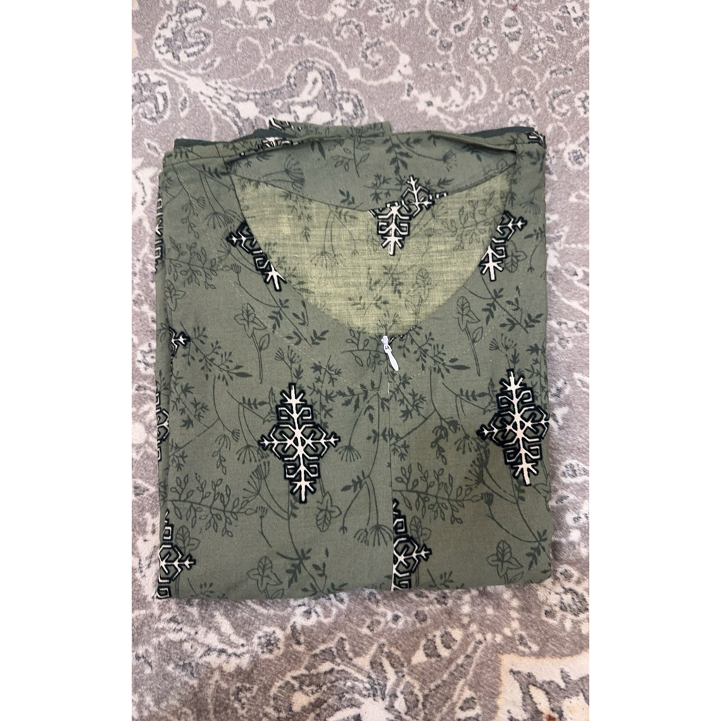 DASTER PAYUNG PREMIUM JENAIRA WARNA SAGE || By Camelia Boutique 99