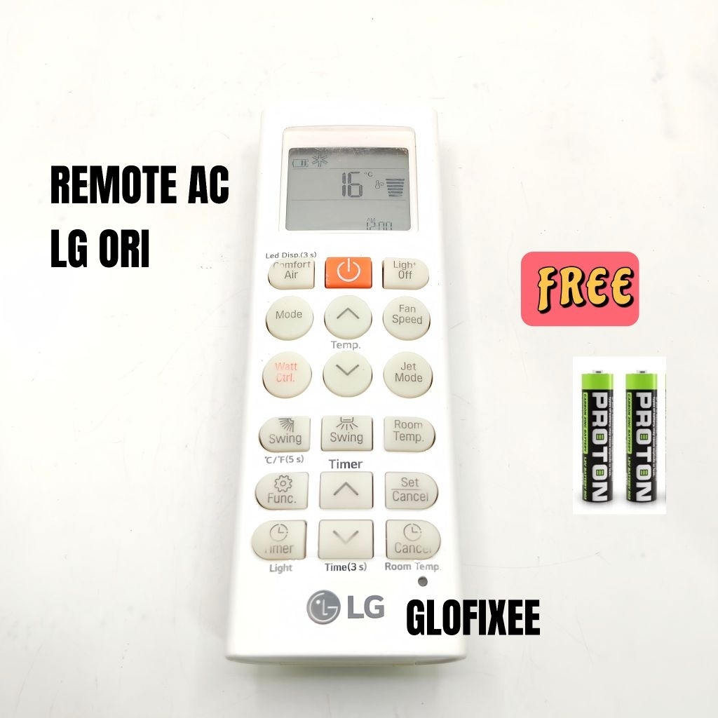 Remote Remote Ac LG Kualitas Asli Original