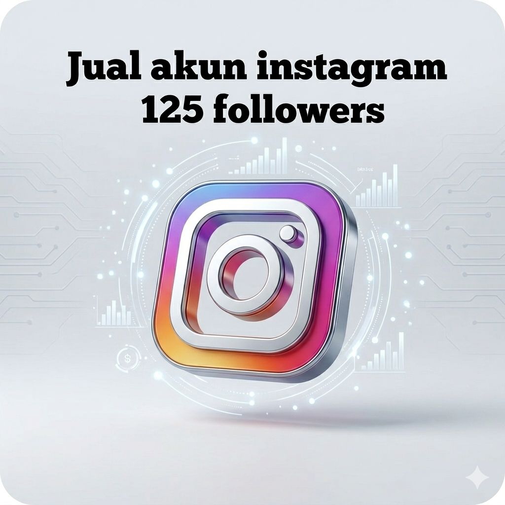 AKUN INSTAGRAM 125 FOLLOWER INDO