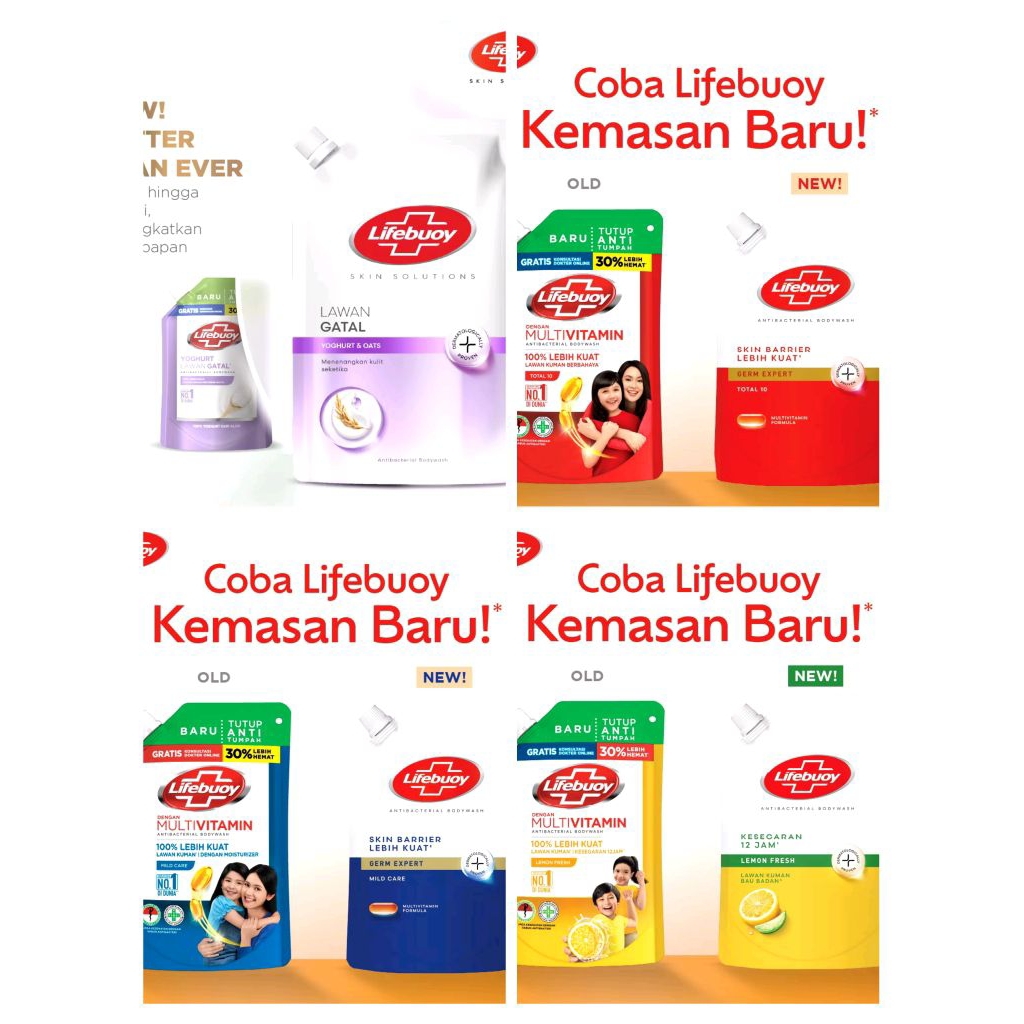 Lifebuoy Bodywash 720g, Sabun Mandi Cair 720g