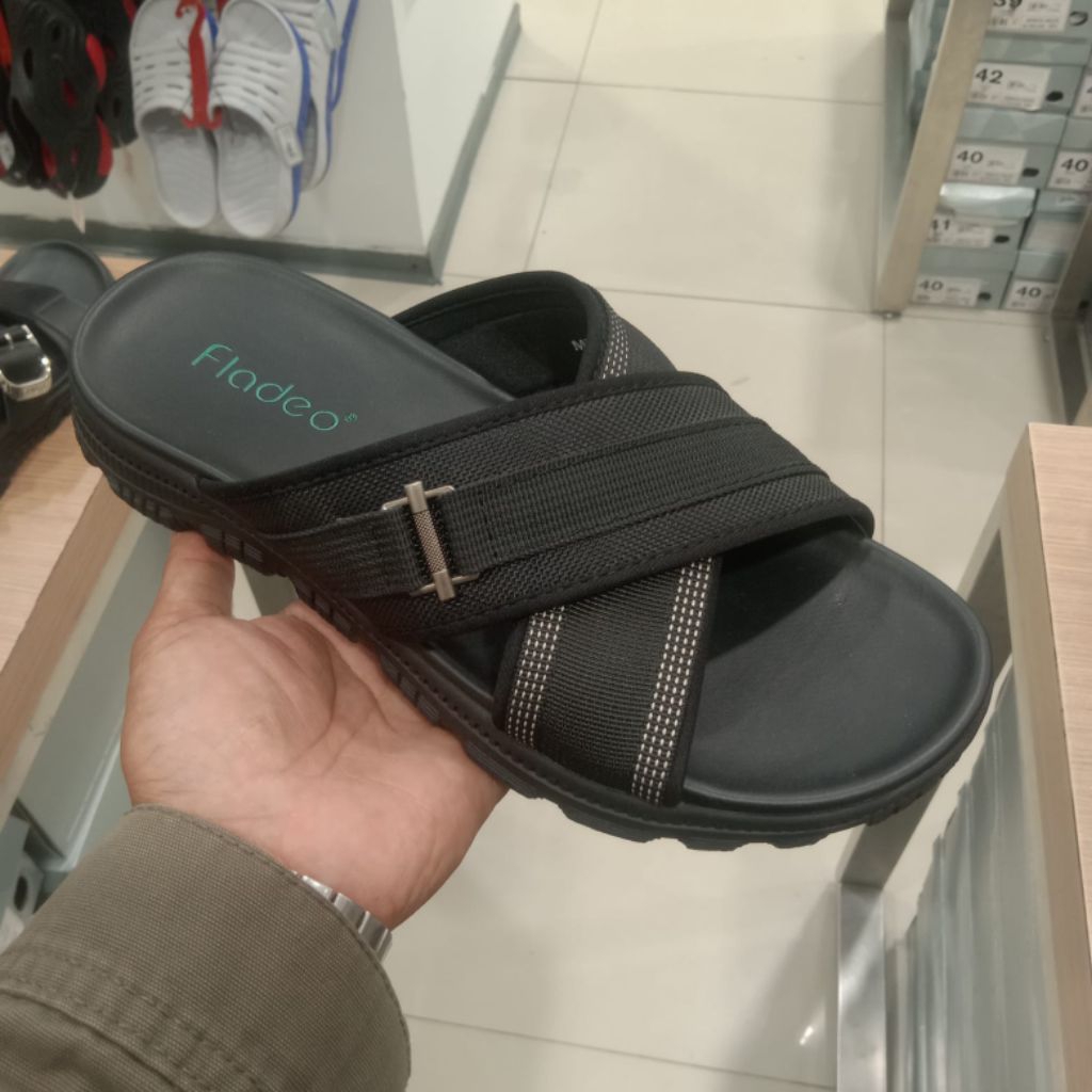 FLADEO SANDAL SLIP ON SILANG PRIA ORIGINAL