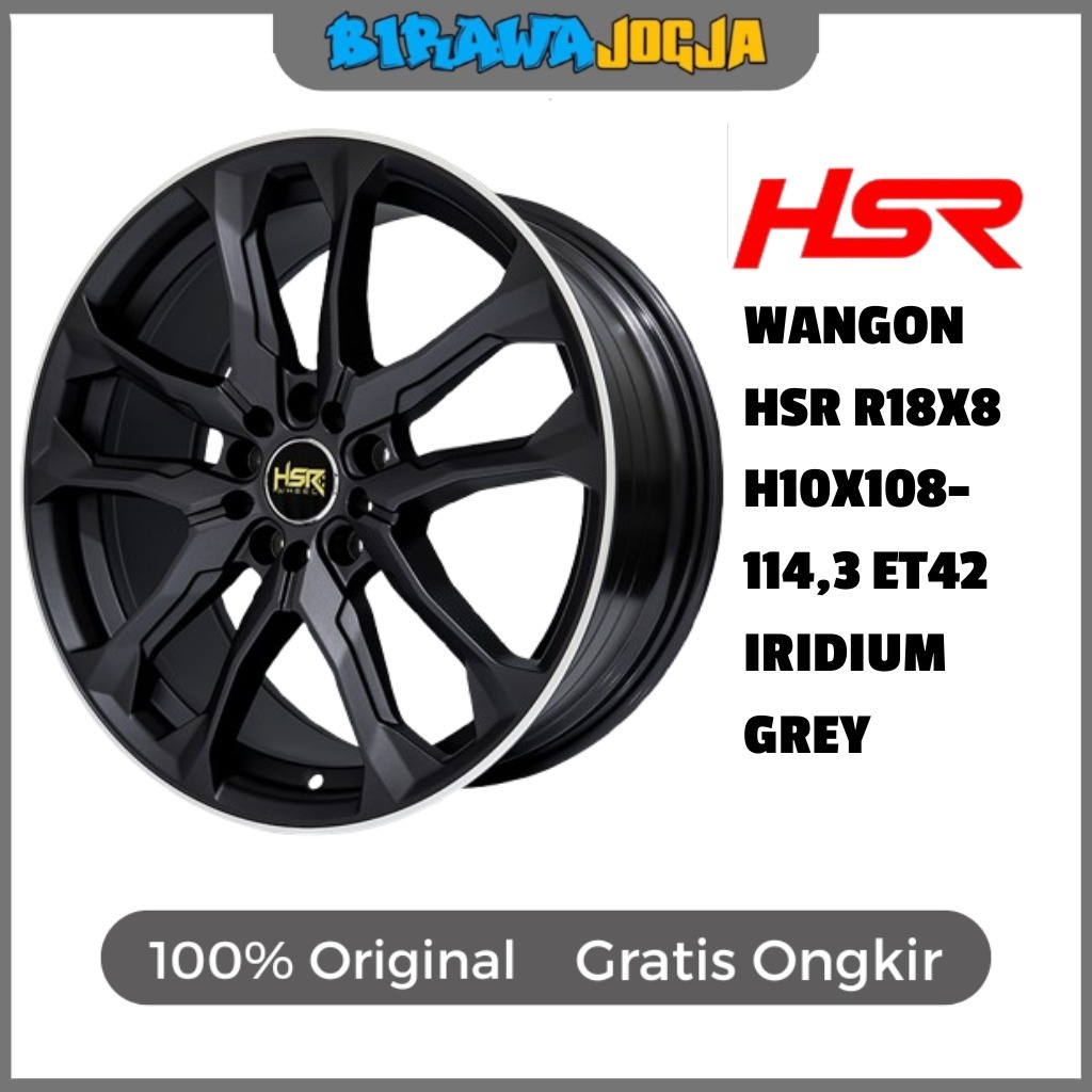 velg chery j6 chery omoda e5 Chery J6 jaecoo j5 ring 18x8 baut 10x108-114 pelek hsr wangon grey