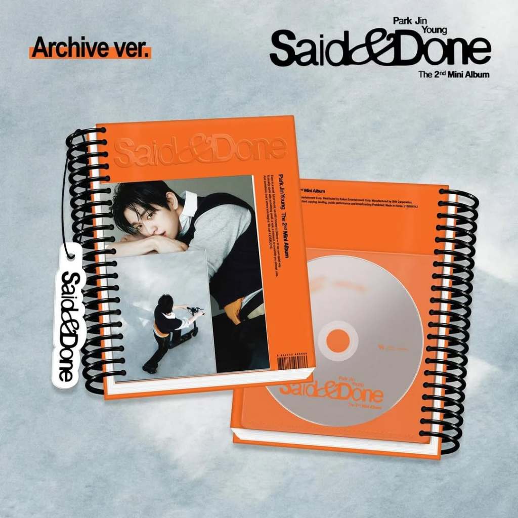PARK JINYOUNG - 2nd Mini Album [Said & Done] (Archive ver.)