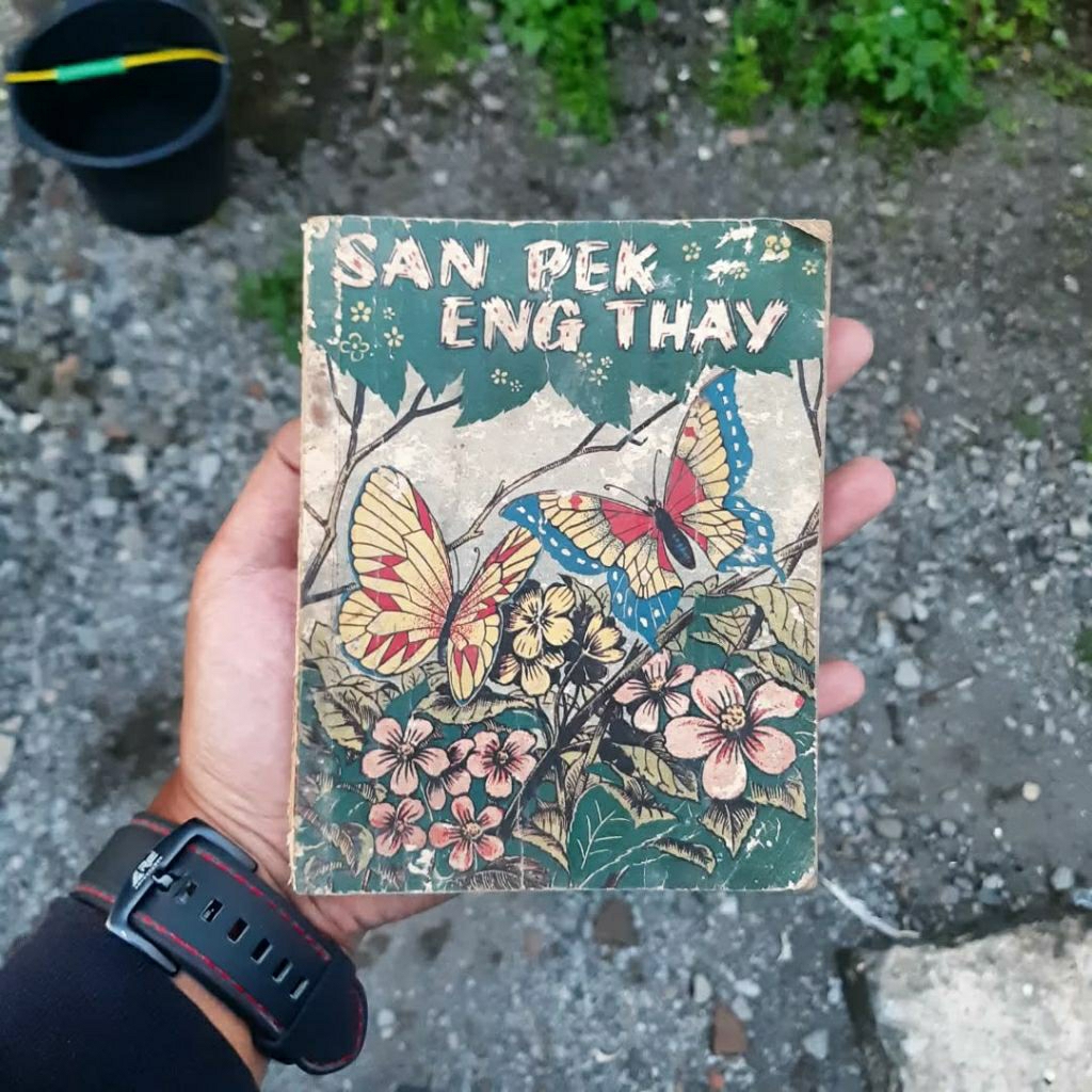 Buku cerita san pek eng thay jadul vintage