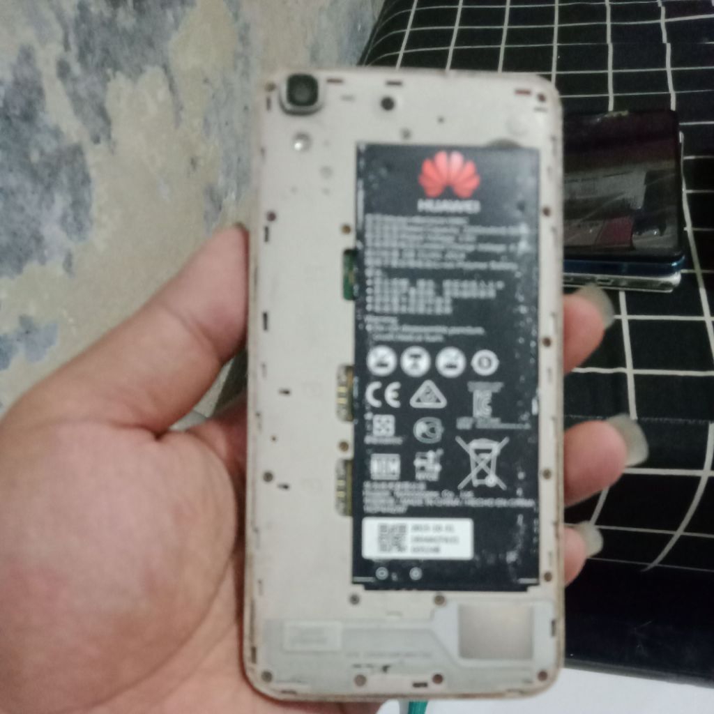 mesin baterai Huawei y6 normal garansi
