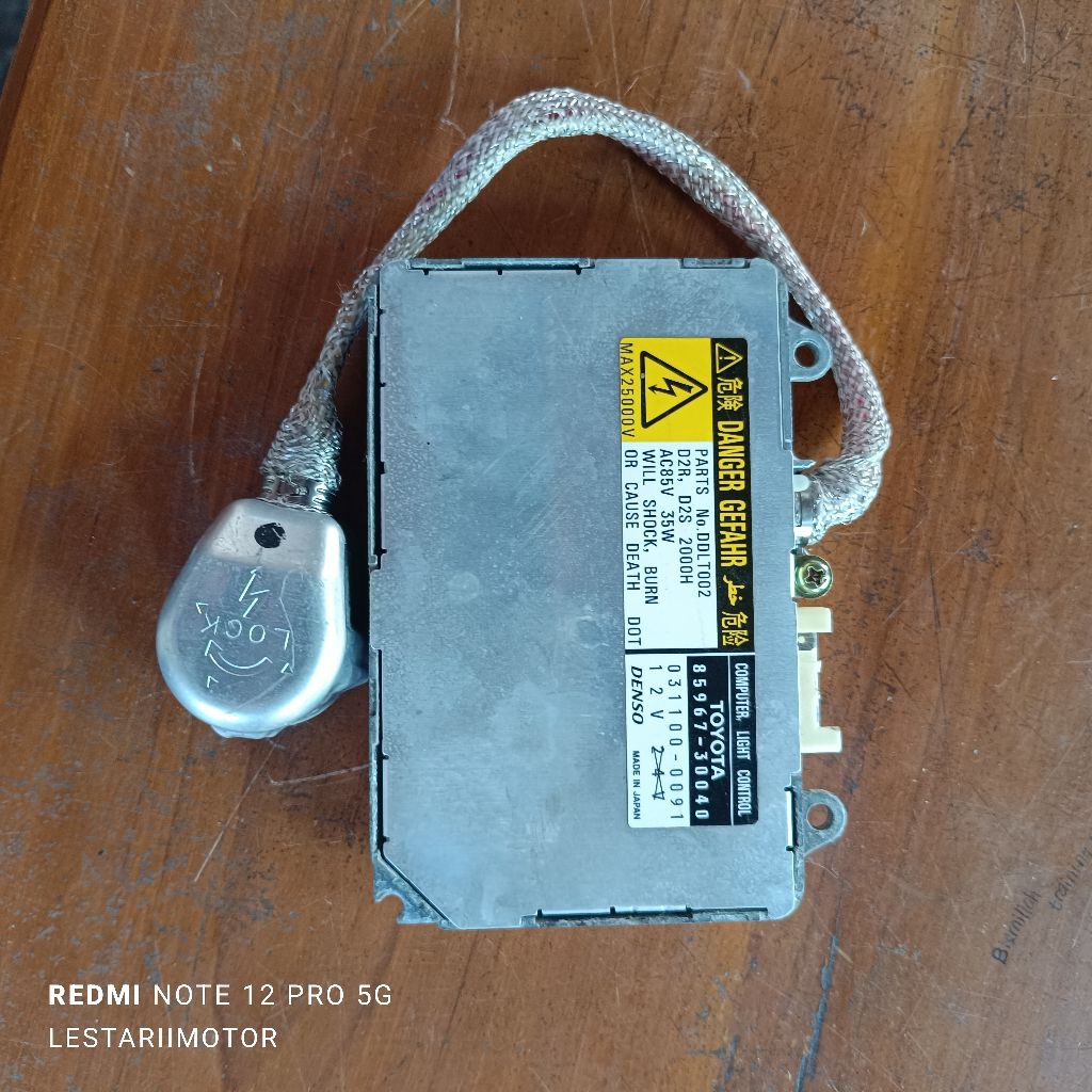 BALLAST HID D2S D2R TOYOTA HARIER ALPHARD CAMRY ORIGINAL