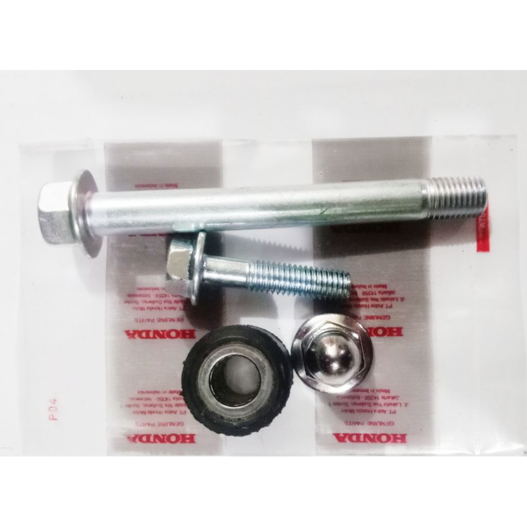 baut shock belakang beat fi set atas bawah plus karet mur isi 4