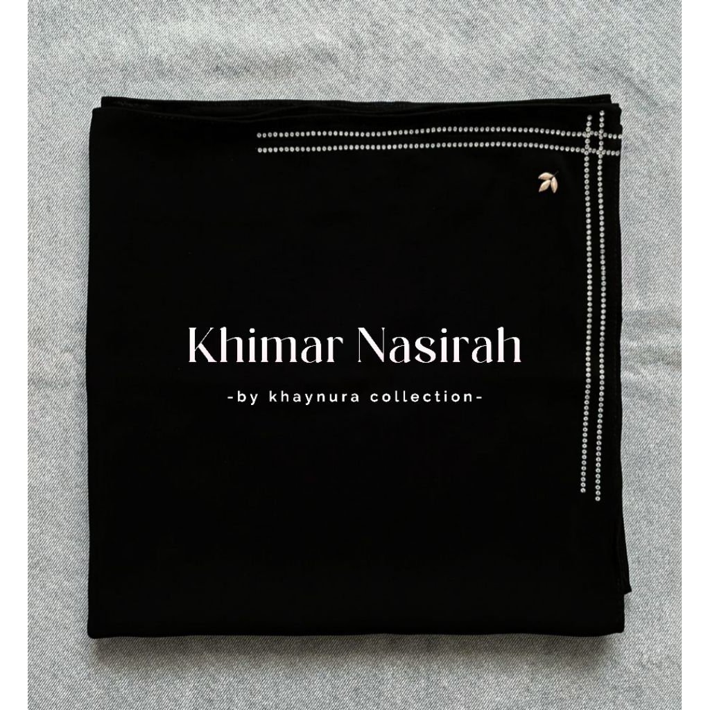 kerudung segi empat by khaynura collection, kerudung khas temboro