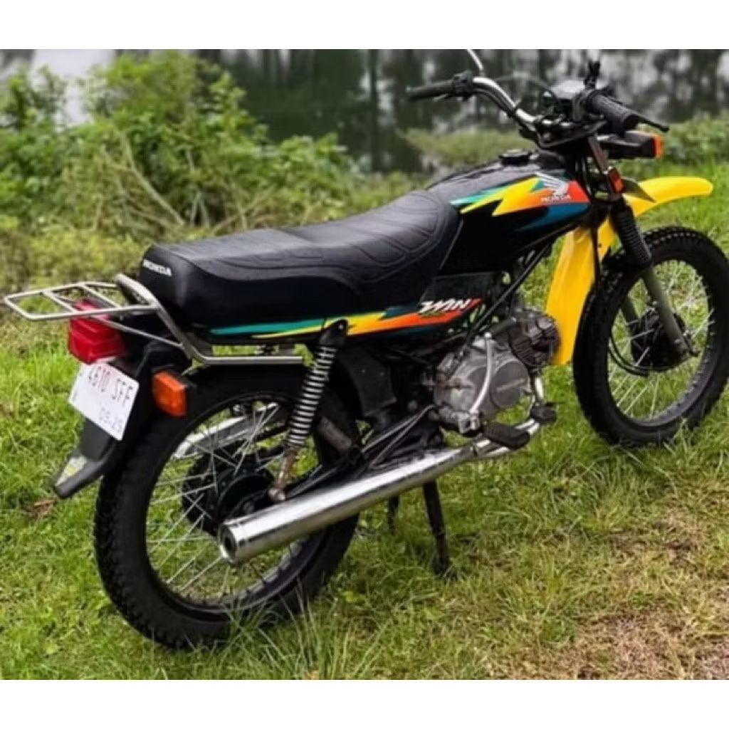 knalpot win 100 full stainless standar racing original CNL