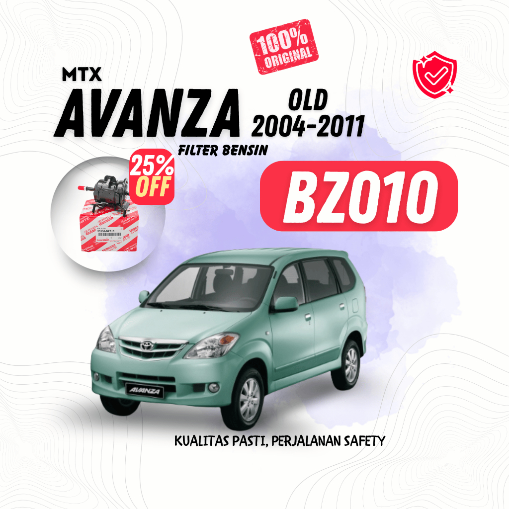 Filter Bensin Avanza Old (2004-2011) MTX FORCE - 23300-BZ010