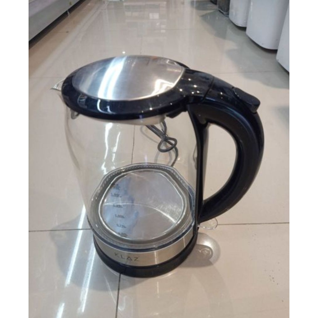 klaz tea maker teko pembuat teh kopi teko kaca listrik