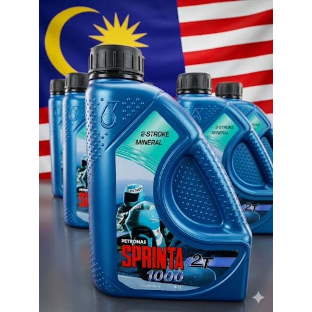 Oli Samping Petronas  Sprinta 2 T 700 Mili 100% Original