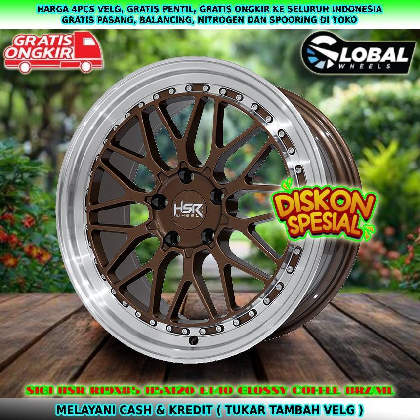 Velg R19 untuk mobil BMW| Discovery| Rangerover| Countryman| dll velg hsr sigi R19