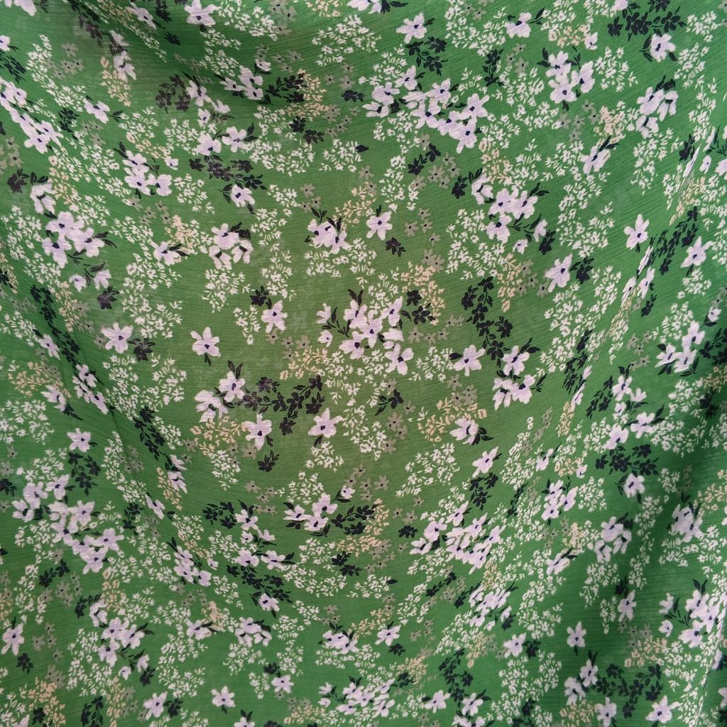 kain sifon yoryu motif meteran - kain sifon premium motif - bahan sifon motif meteran - [harga/0,5m]