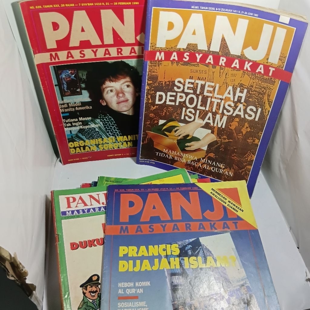 MAJALAH PANJI MASYARAKAT CABUTAN BANYAK JUDUL