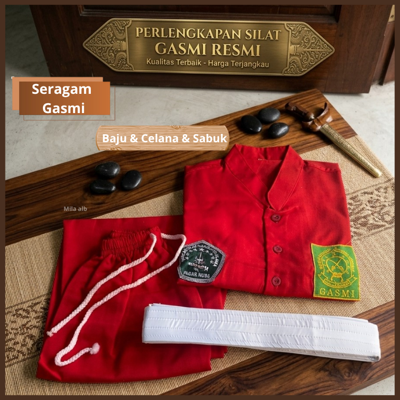 Gasmi - Sakral Gasmi + Sabuk Seragam Silat Gasmi Siswa