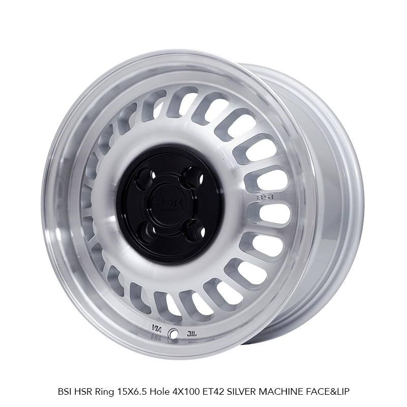 VELG MOBIL R15 HSR BSI HSR R15X6,5 H4X100 ET42 SMFL 4 PCS VELG