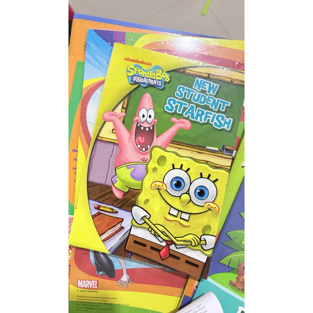 Children book spongebob BBW