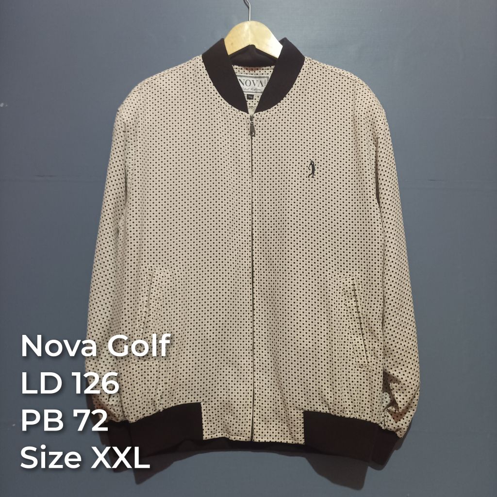 Jacket Golf Klasik Vintage Bekas | Jacket Pria Retro Brand
