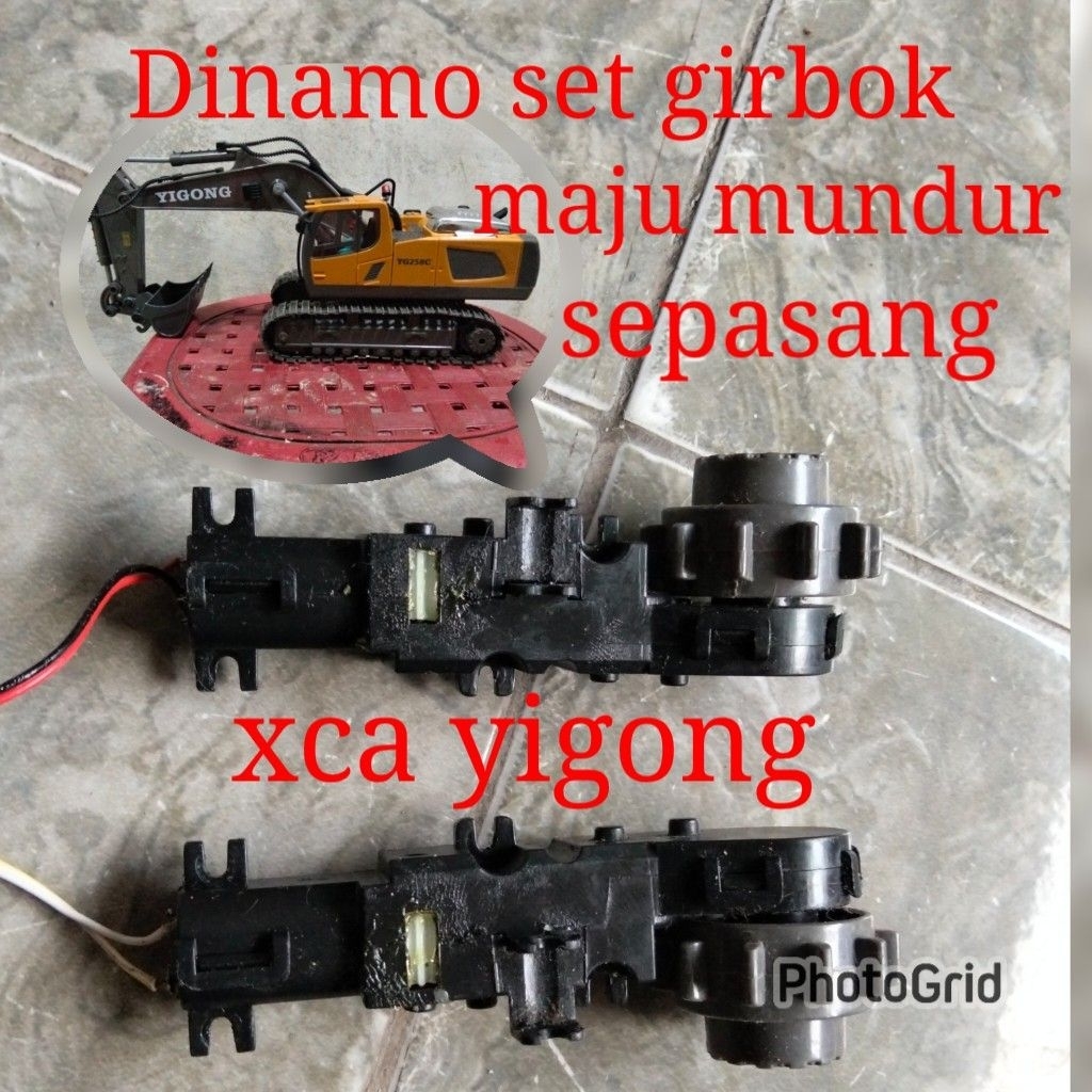 dinamo girbok roda excavator yigong