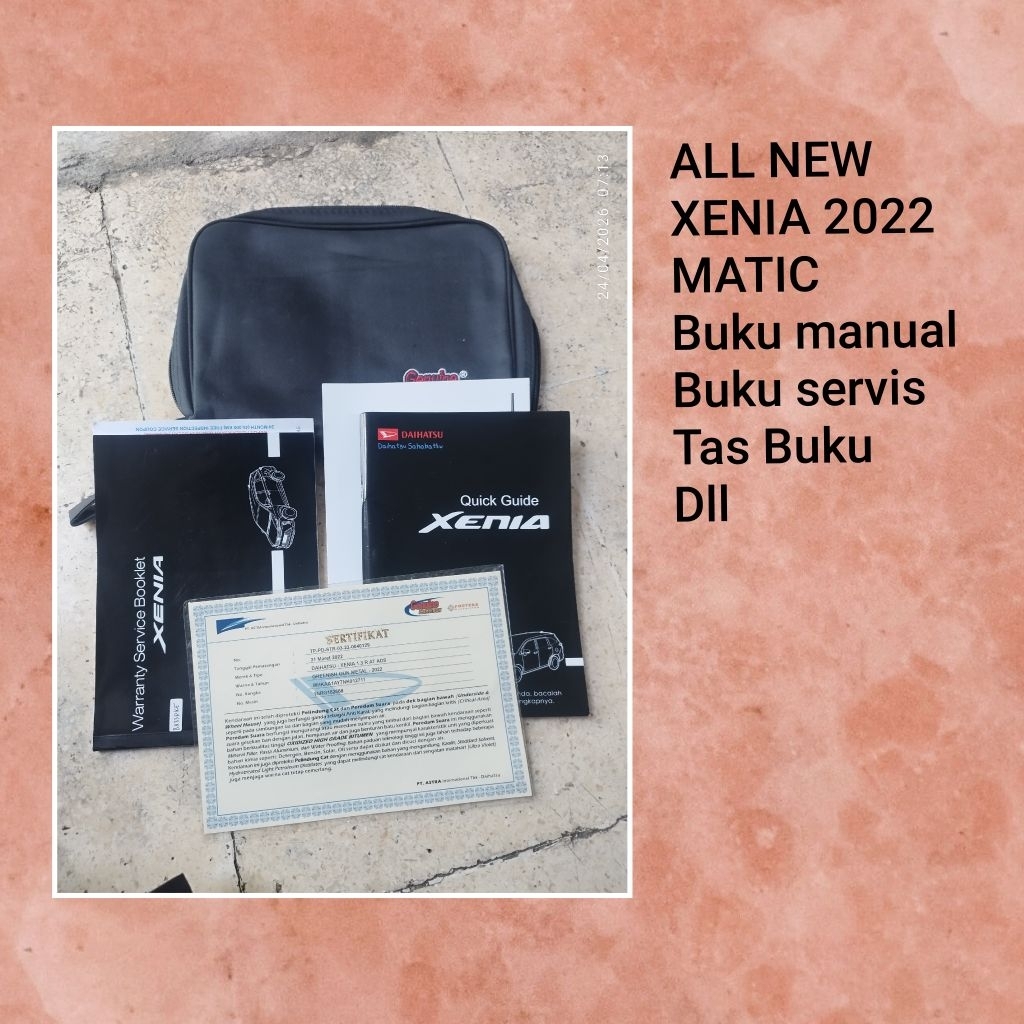 Aneka manual book xenia avanza sigra hiace original copotan mobil