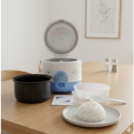 Rice Cooker Miyako MCM-612 Magic Com Mini 1,2 Liter 3in1 Miyako MCM 612 Mejikom Murah 365W Garansi