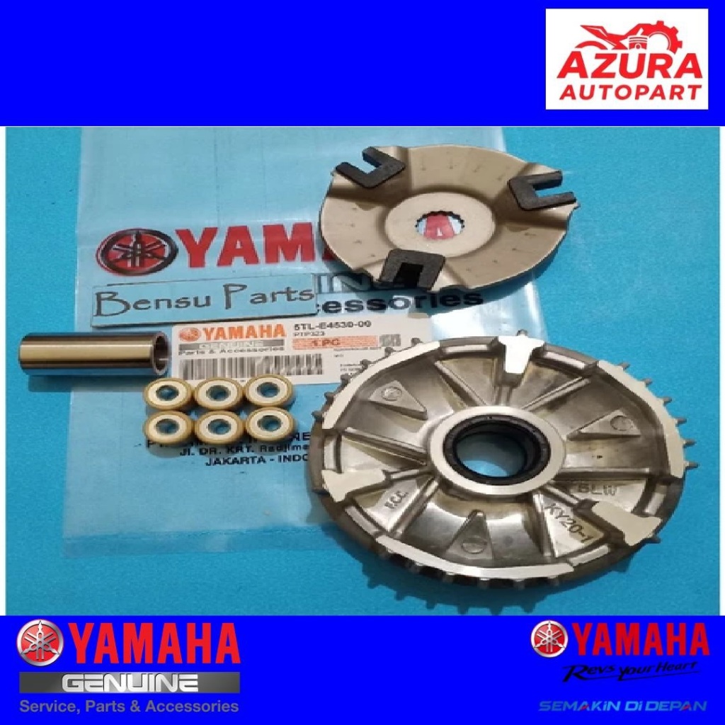 Rumah roller assy rumah roller set Mio lama Mio smile Mio soul Mio sporty