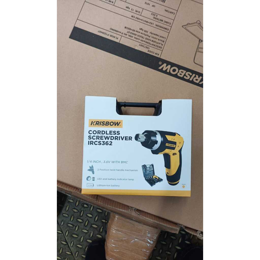Mini Cordless Screwdriver krisbow 3,6 V