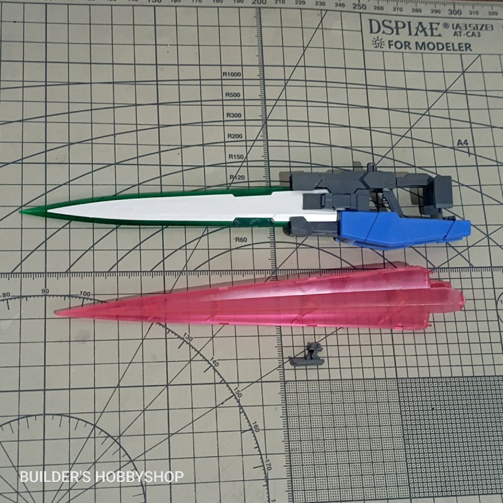 BANDAI MG 1/100 MASTER GRADE GUNPLA GUNDAM OO 00 XN RAISER/SEVEN SWORD PART PARTS WEAPON GN SWIRD II