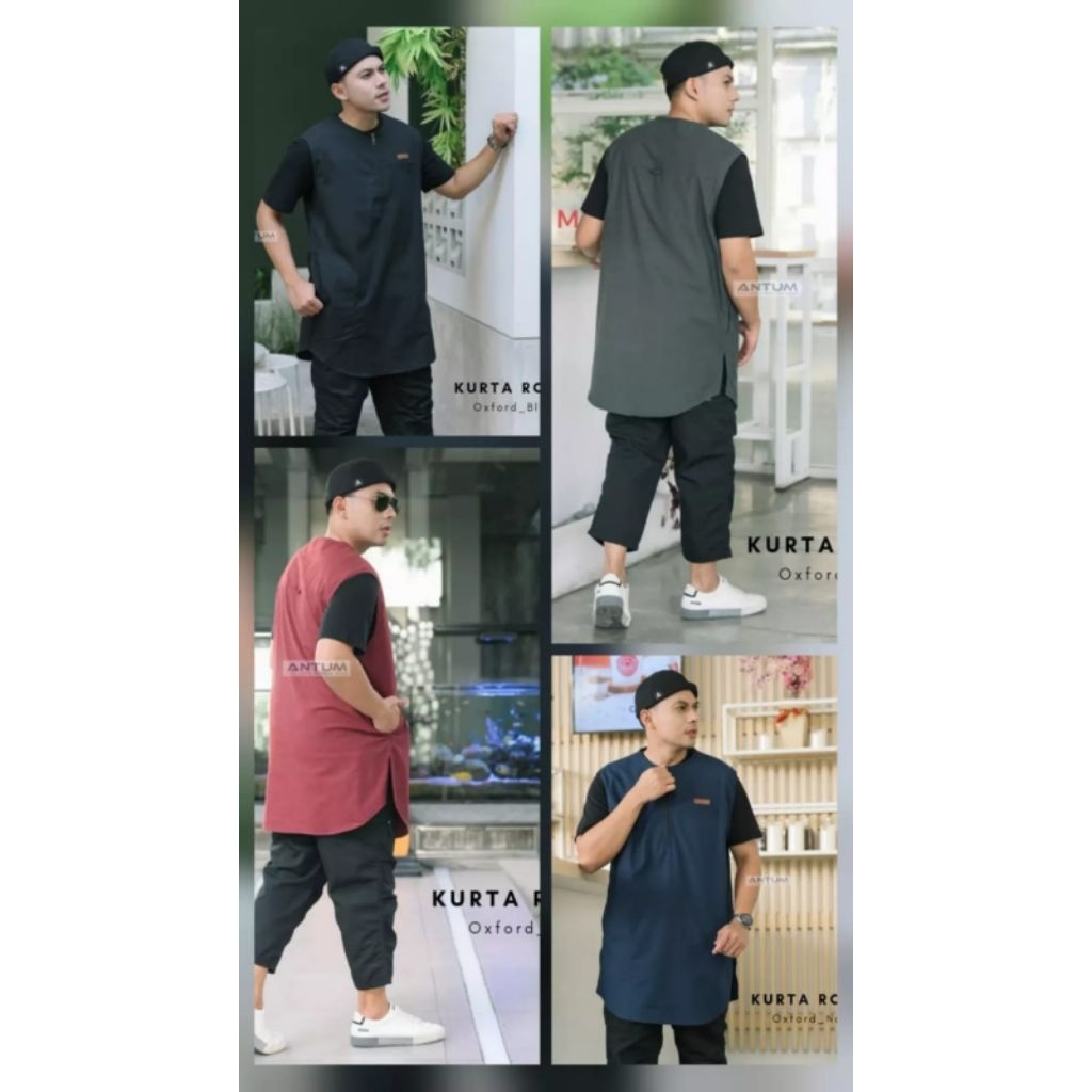 kurta rompi dewasa