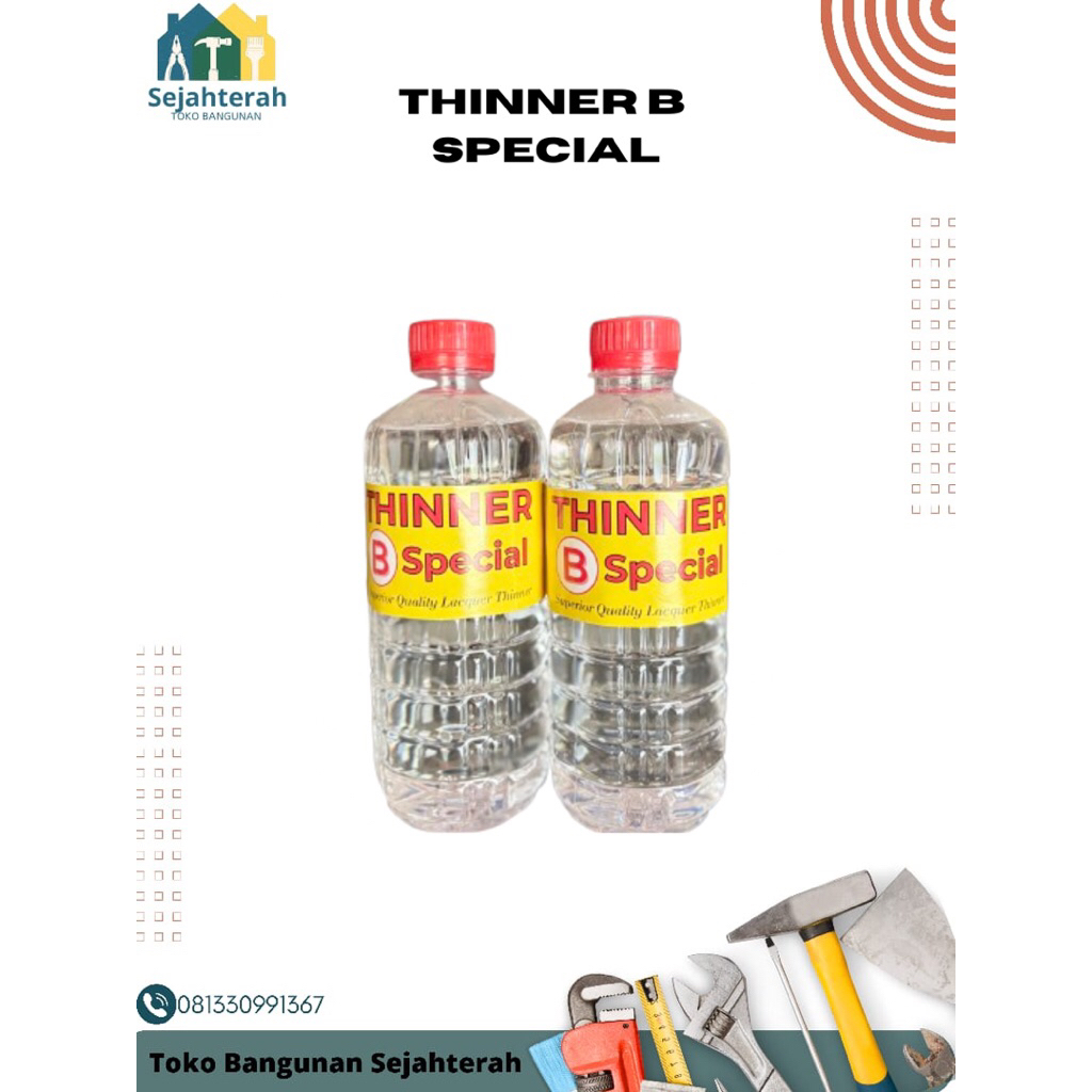 Thinner B Special 1/2 liter || Pengencer cat kayu dan besi