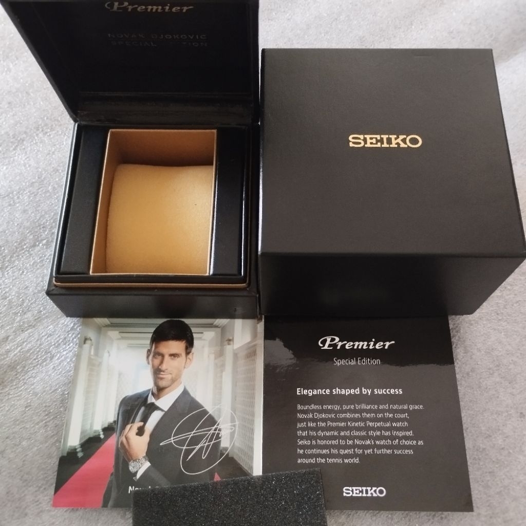 Box / Kotak Jam Seiko Premier Eksklusif Original