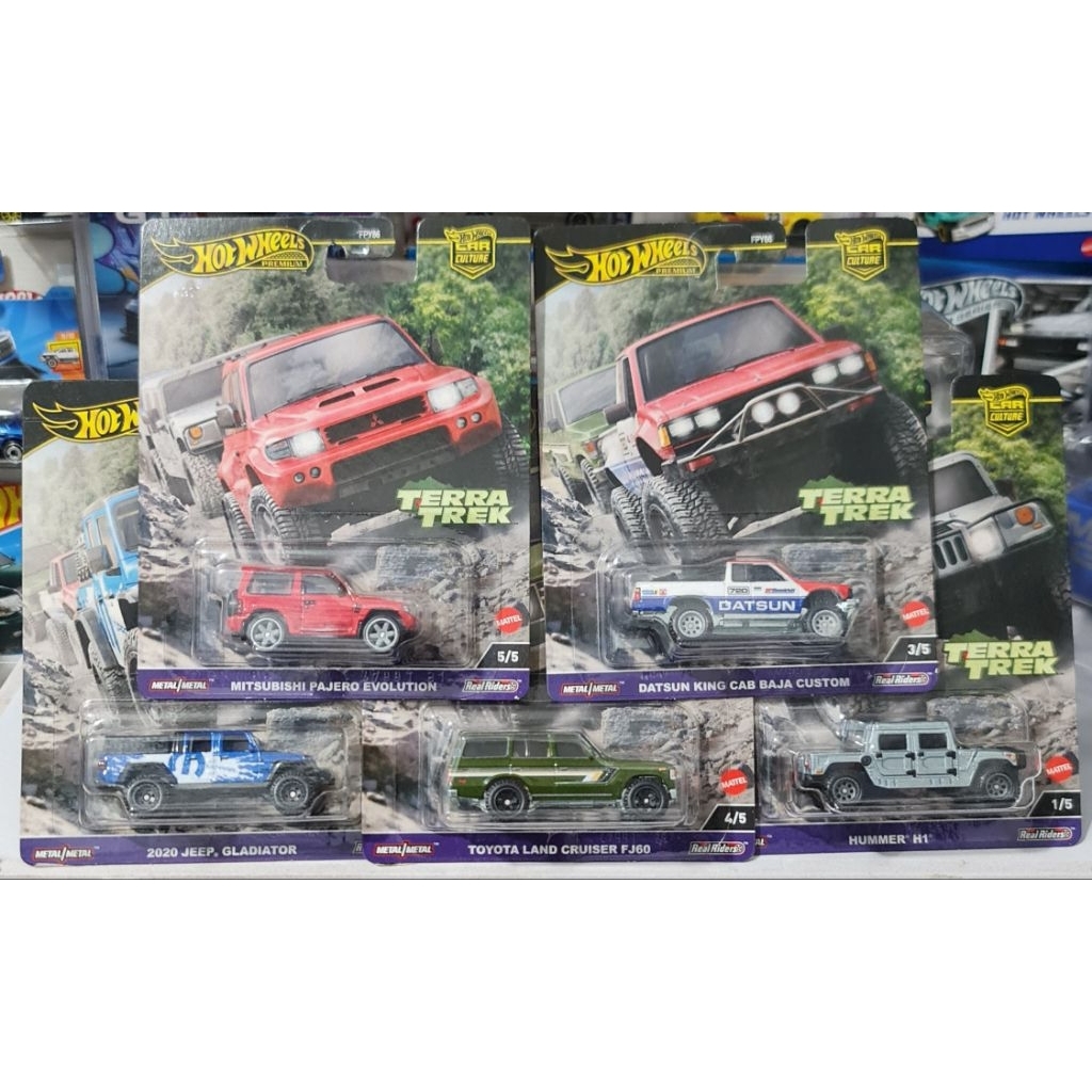 hotwheels premium terra trek 1set