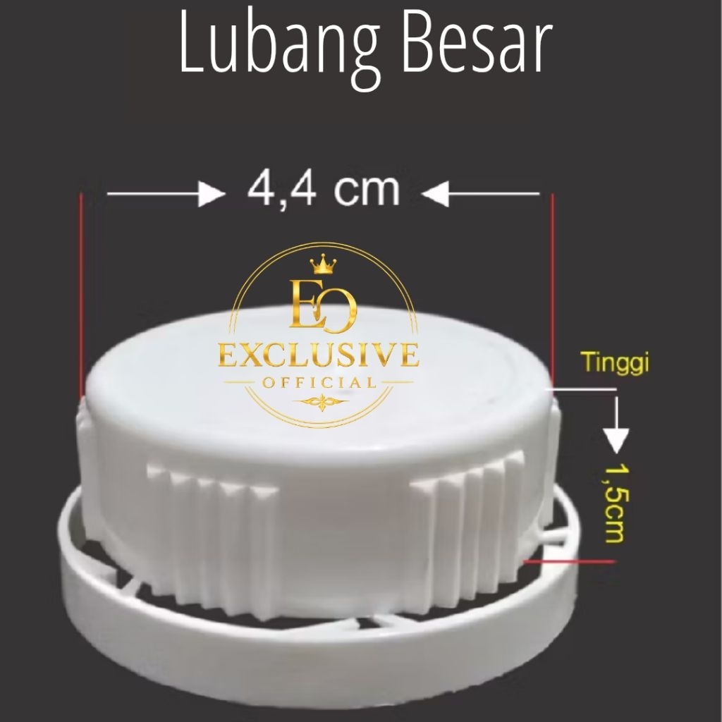 Tutup Jerigen 5 Liter 1 Set Tutup Botol Cergen 5L Baru Tebal Kuat Anti Bocor