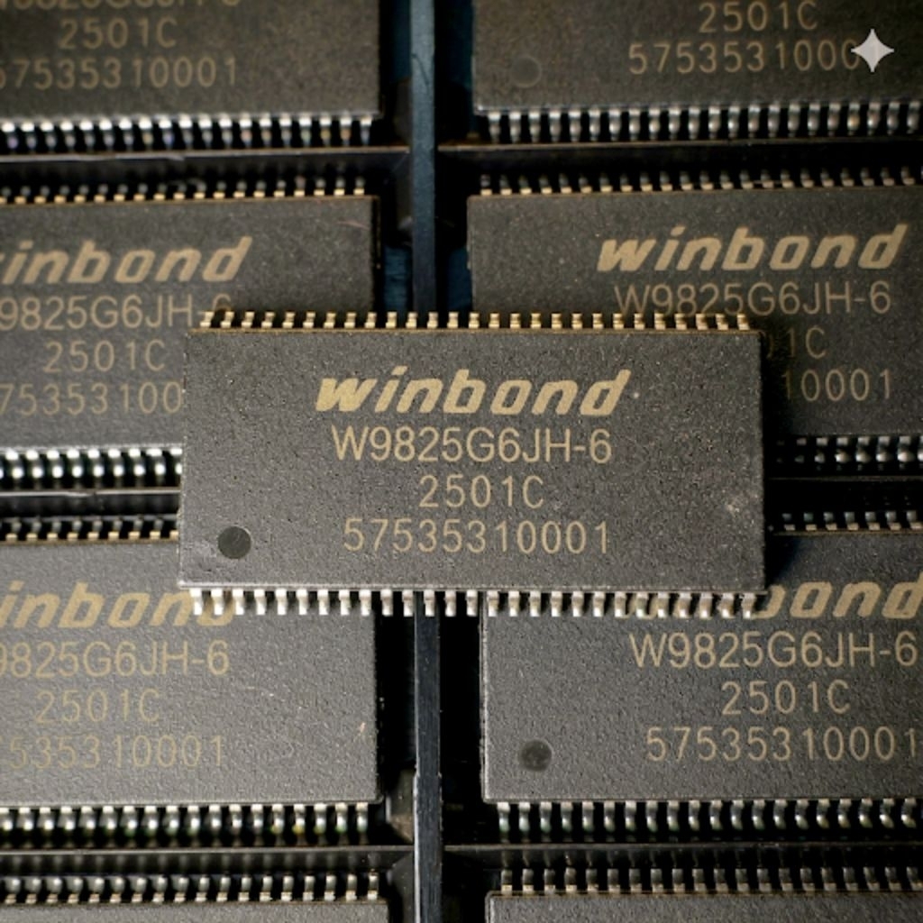 IC SD RAM WINBOND W9825G6JH-6 ORIGINAL BARU Untuk Keyboard Yamaha dan elektronik lainnya