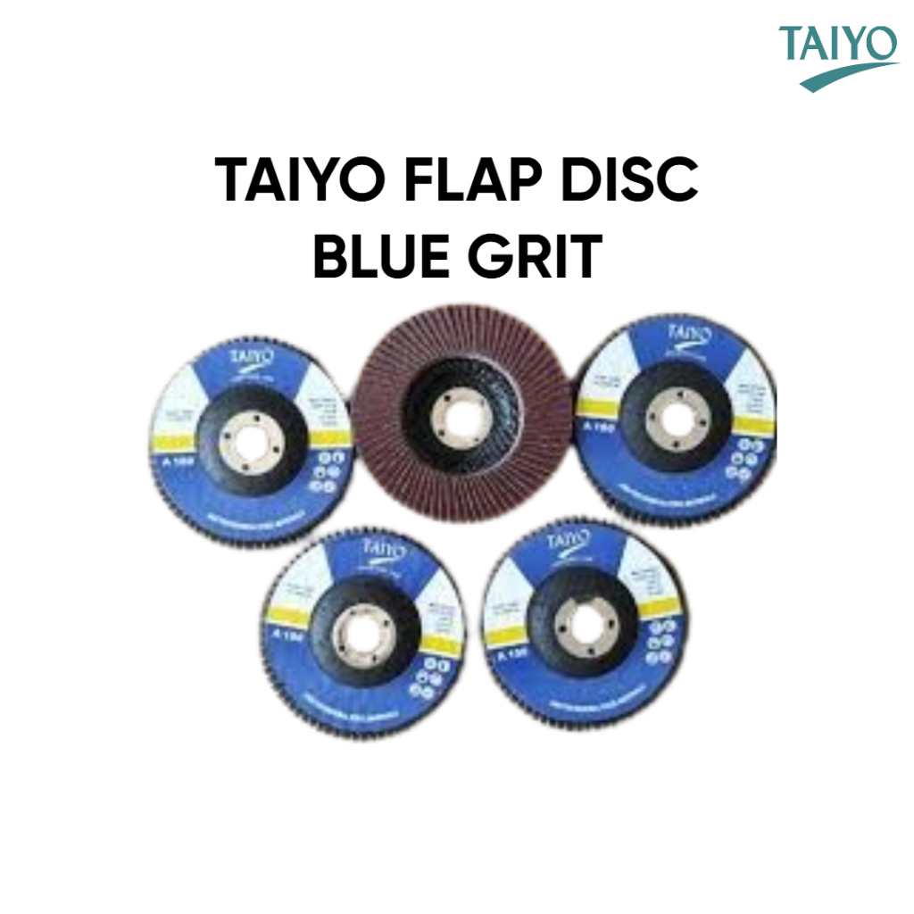 FLAP DISK MERK TAIYO / AMPLAS SUSUN / MATA GERINDA AMPLAS SUSUN TERSEDIA VARIAN GRIT