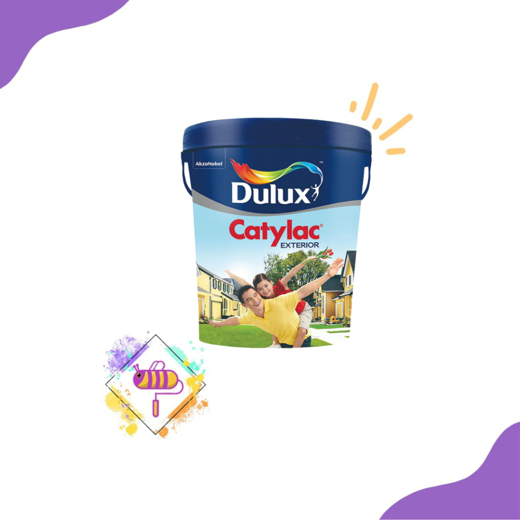 Cat Tembok Dulux Catylac Exterior 5 kg / Cat Tembok Luar Dulux Catylac Exterior 5 kg