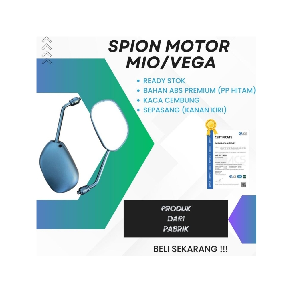 Spion Yamaha MIO Model Standar Spion MIO Kaca Spion Motor / Spion MIO Soul Karbu