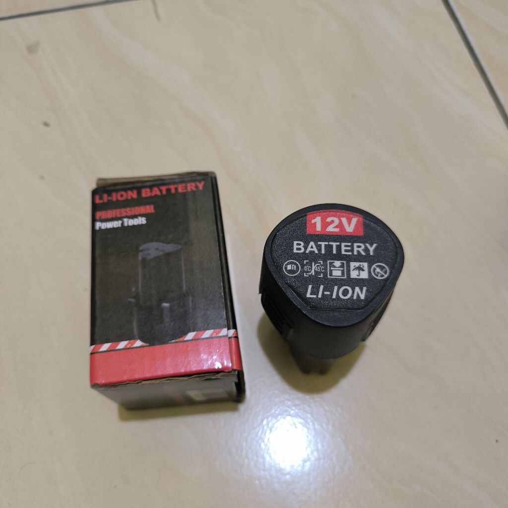 Soul_Fantasy Jld Baterai Lithium Kapasitas 12V Baterai Bor Cordless Jld Original