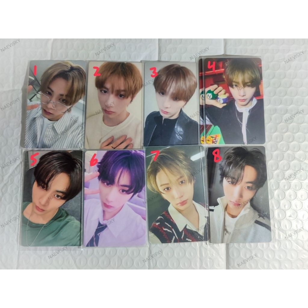 PHOTOCARD OFFICIAL BOYNEXTDOOR SUNGHO RIWOO JAEHYUN TAESAN LEEHAN WOONHAK POB BOY LIFE THE ACTION