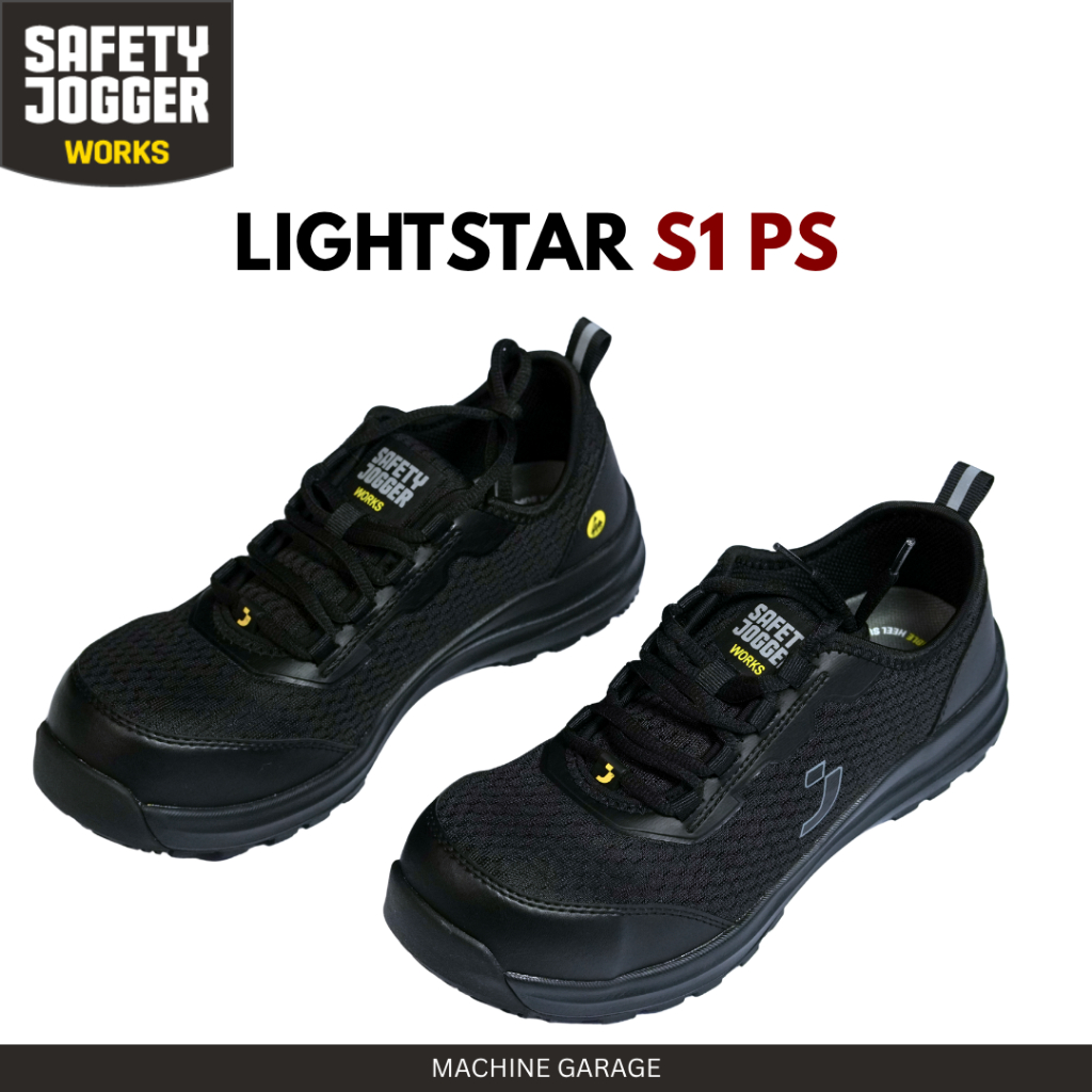 Sepatu Safety Jogger Works Lightstar S1PS Sepatu Safety Ringan Composite Toecap Metal