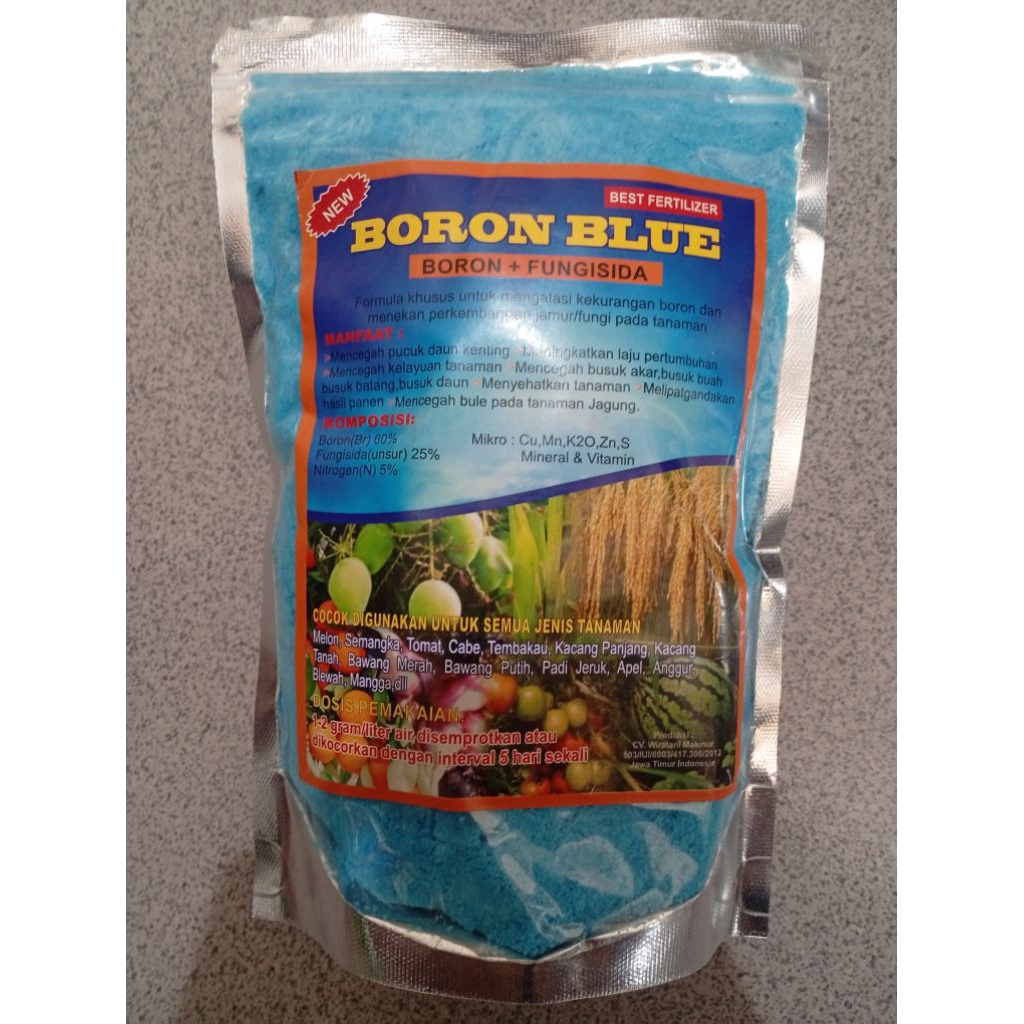 Pupuk boron/mikro nutrisi pertumbuhan dan pembuahan BORON BLUE/JITU