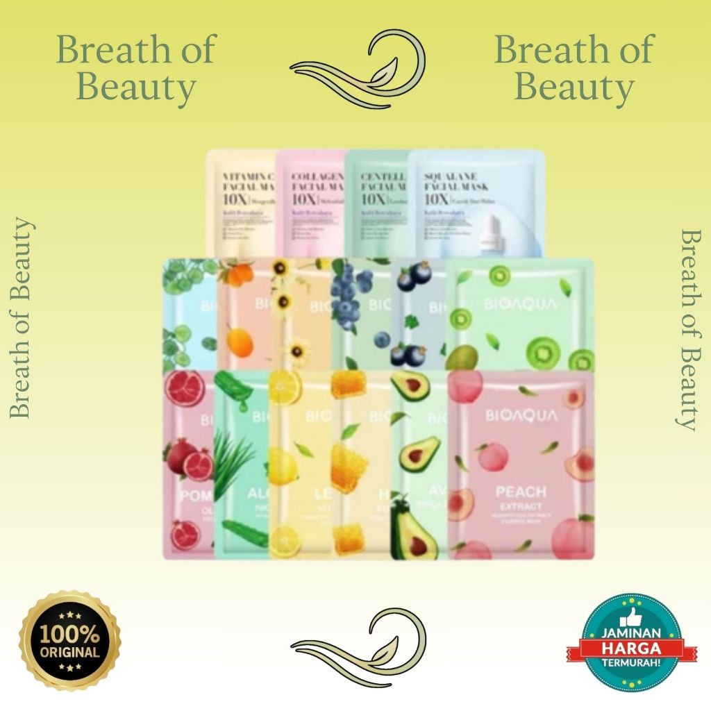 BIOAQUA Sheet Mask Hydrating Essence Face Mask | BIOAQUA | breathofbeauty