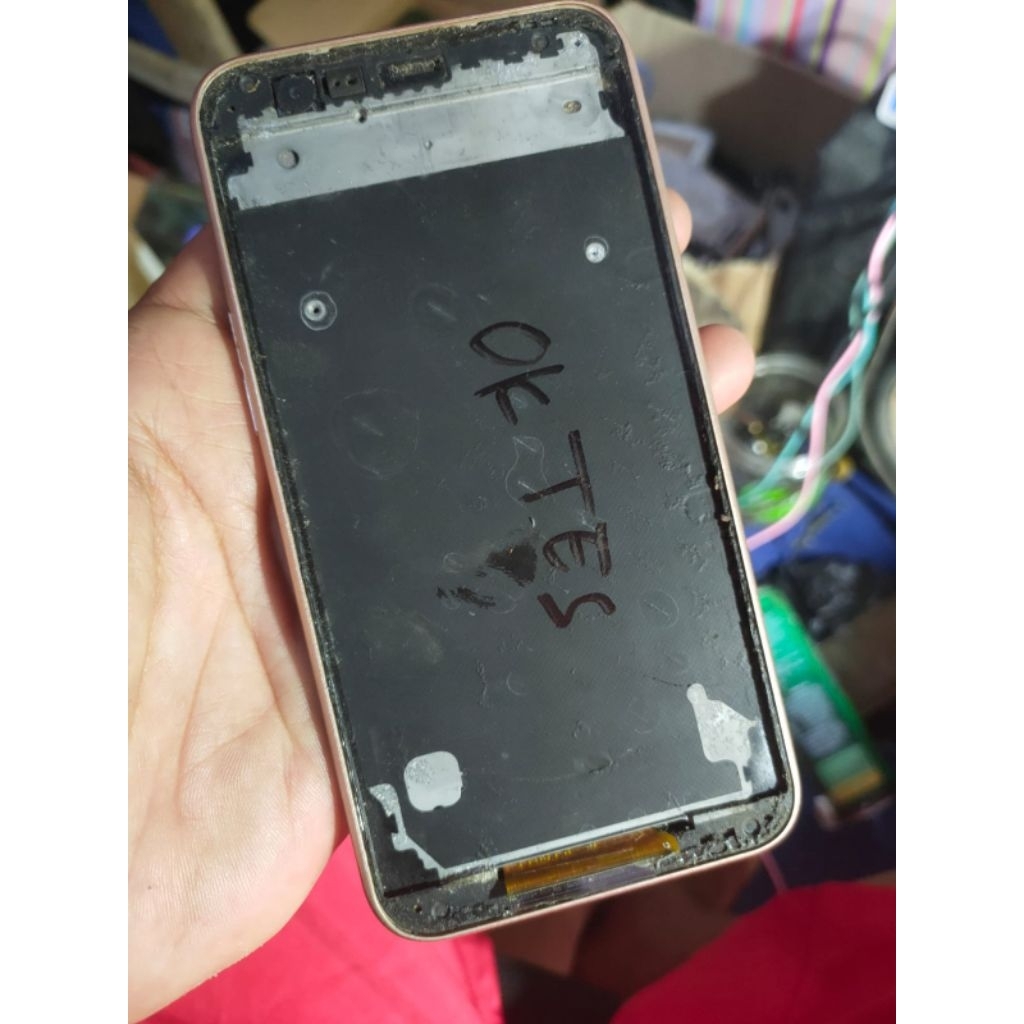 lg k10 (m250) ) minus lcd mesin aman tanpa batrai