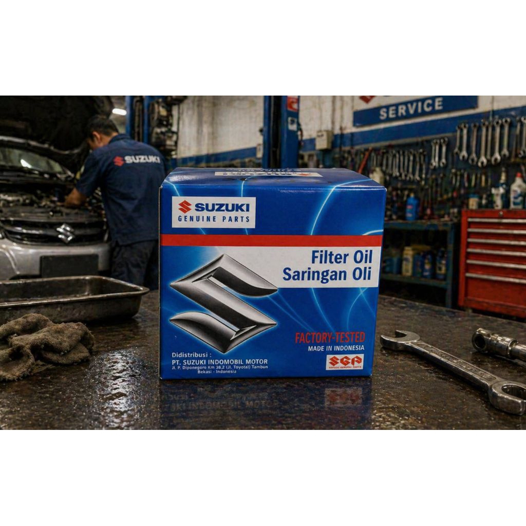 Filter Oli Mobil Suzuki SGP / Saringan Oli Mesin Suzuki ORIGINAL
