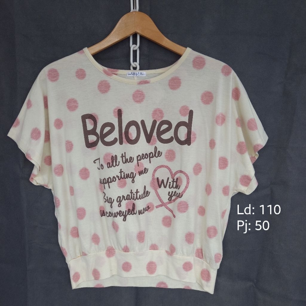 COLZA KAOS BLOUSE LD:110 PJ:50